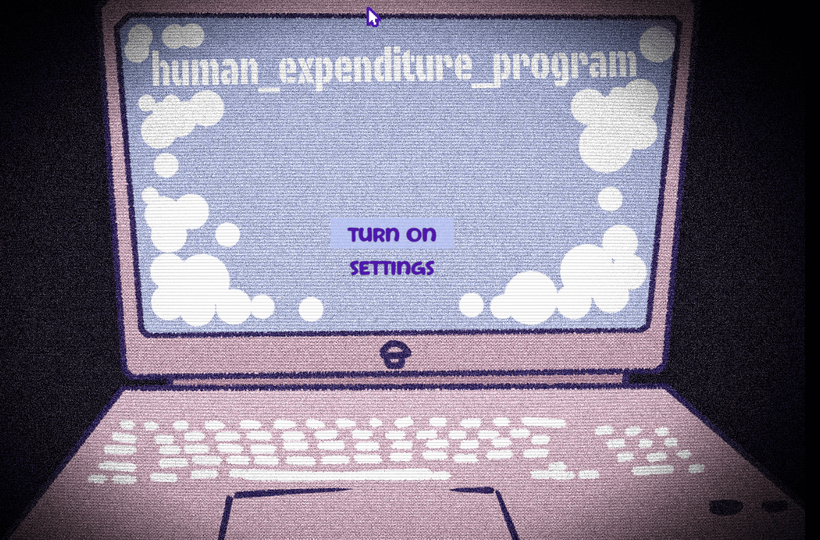 BloodMoney 2 gameplay screenshot showing Harvey Harvington in the Human Expenditure Program interface with dark comedy elements and moral choice mechanics BloodMoney 2 gameplay screenshot showing Harvey Harvington in the Human Expenditure Program interface with dark comedy elements and moral choice mechanics